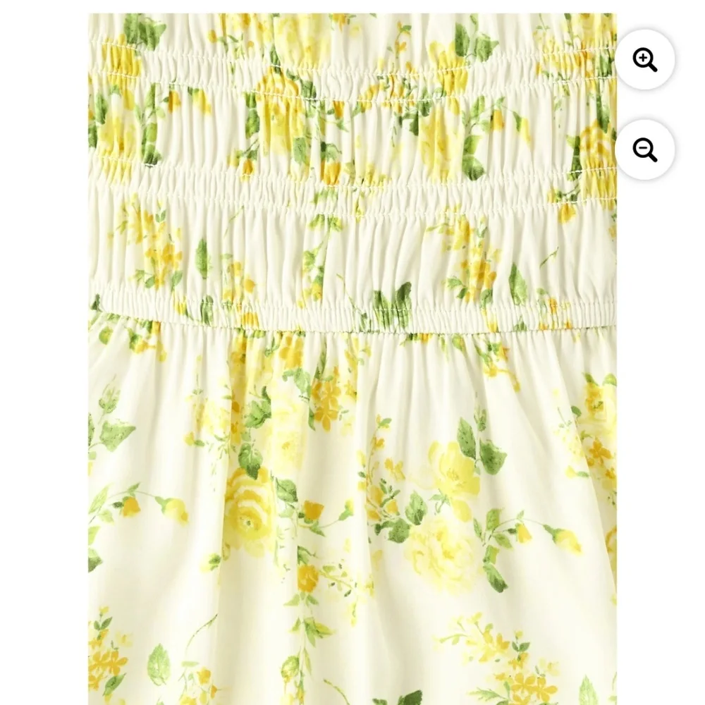 The Children’s Place Girls Floral Print Ruffle Dress Size Medium (7-8) NWT